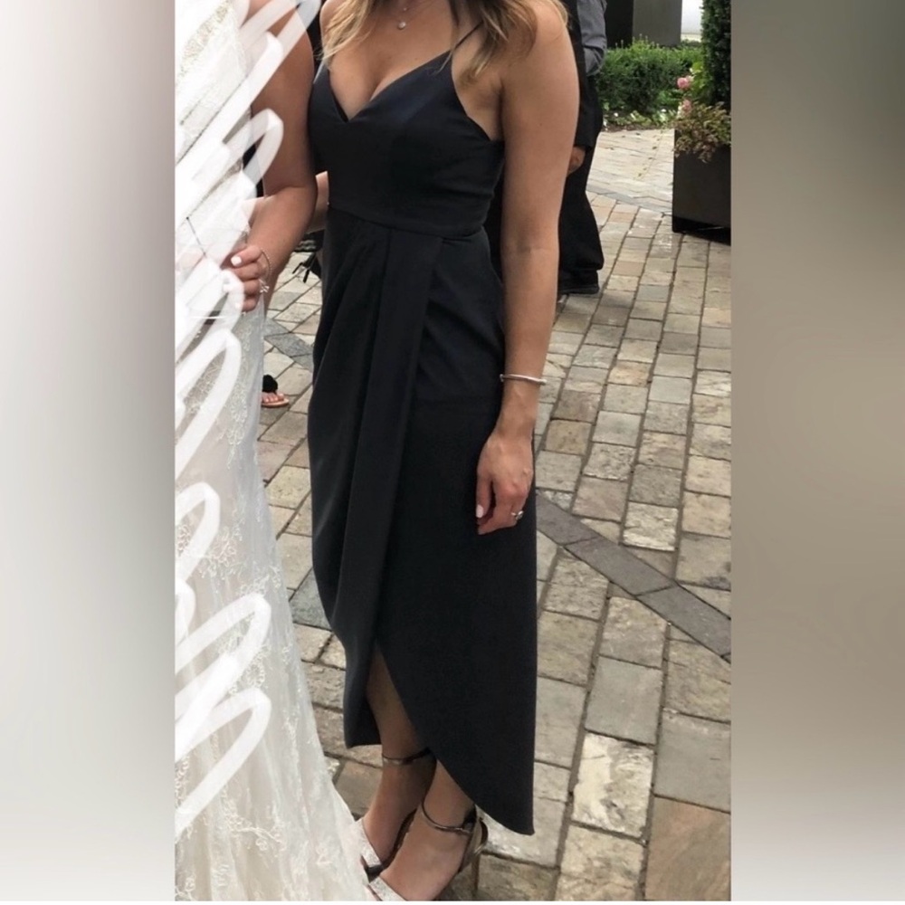 Shona Joy Charcoal Maxi Dress - Picture 5 of 6